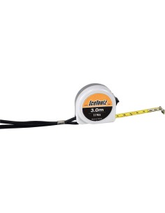 Icetoolz rolmaat 3m (cm + inches)