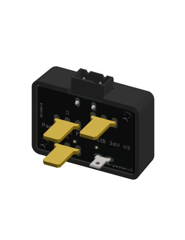 Batterytester adapter Flyer Panasoic SIB Multispeed