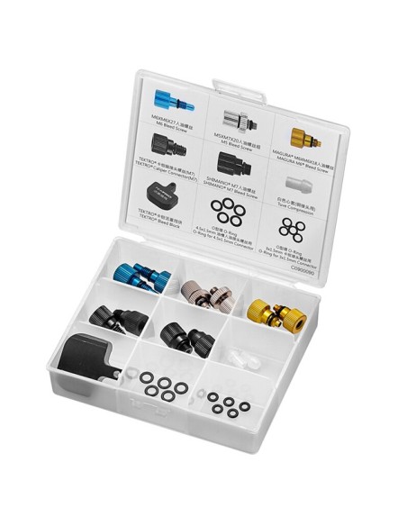 Tektro schijfrem hydr. ontluchtingspomp accessoire box