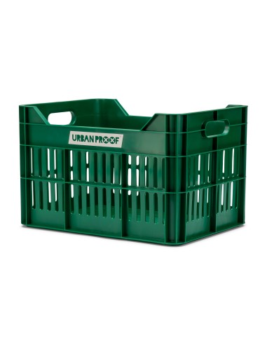 Urban Proof fietskrat 30L retro green Recycled 40x30x25cm