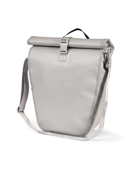 Urban Proof fietstas enkel District recycled grijs 20L