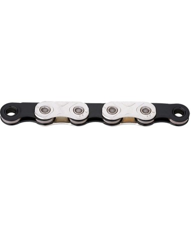 KMC ketting X Flattop SRAM 126s waxed silver/black