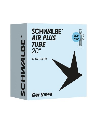 Schwalbe bnb SCV7-AP Air Plus 40/62-406 clik valve 40mm