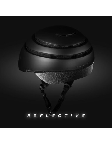 Closca helm Loop reflective zwart L 60-63cm