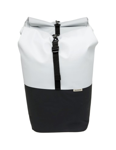 New Looxs fietstas dubbel Nyborg L.grijs/zwart MIK 2.0 34L