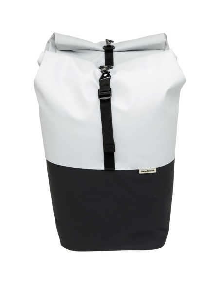 New Looxs fietstas dubbel Nyborg L.grijs/zwart MIK 2.0 34L