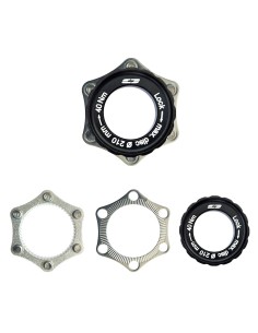 Cyclotech adapter centerlock naar 6 gaats, Thru axle