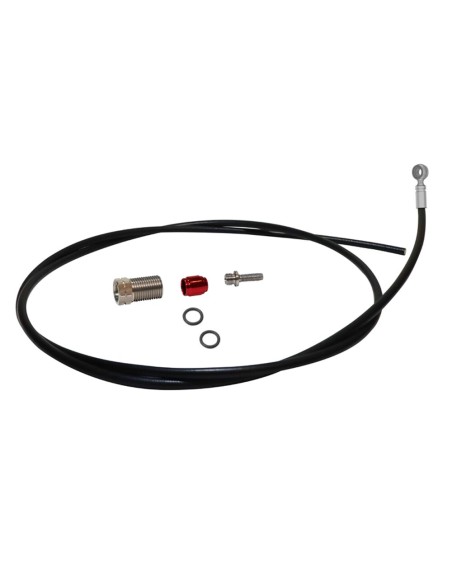Cyclotech remleiding SRAM zilveren banjo, Front