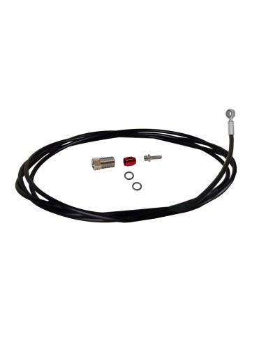 Cyclotech remleiding SRAM zilveren banjo, Rear
