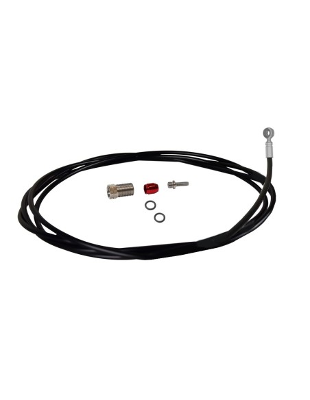 Cyclotech remleiding SRAM zilveren banjo, Rear