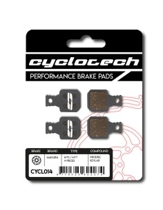 Cyclotech schijfremblok Prodisc Kevlar Magura MT5 MT7