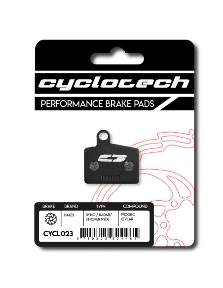 Cyclotech schijfremblok Prodisc Kevlar Hayes Dyno