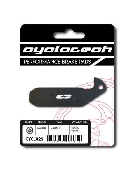 Cyclotech schijfremblok Prodisc Kevlar Magura Gustav