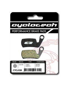 Cyclotech schijfremblok Prodisc Kevlar Magura Marta