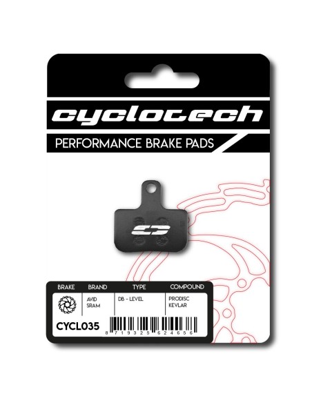 Cyclotech schijfremblok Prodisc Kevlar Sram Level