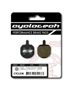 Cyclotech schijfremblok Prodisc Kevlar Hayes Sole