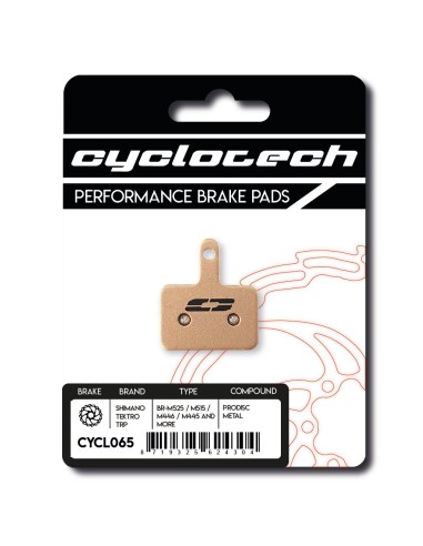 Cyclotech schijfremblok Prodisc Metal Shimano SLX DEORE