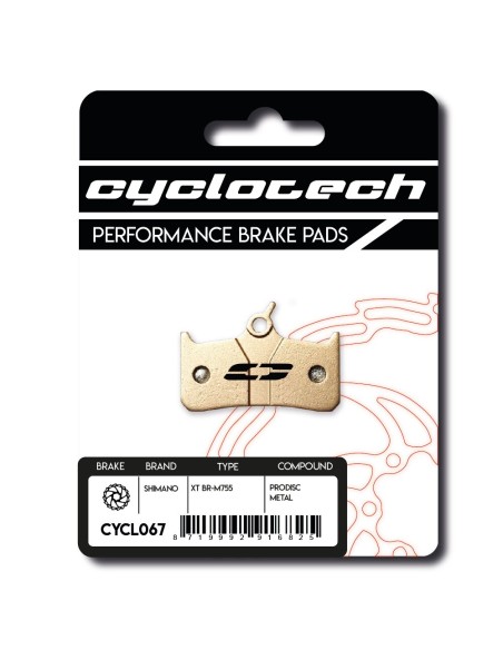 Cyclotech schijfremblok Prodisc Metal Shimano Deore