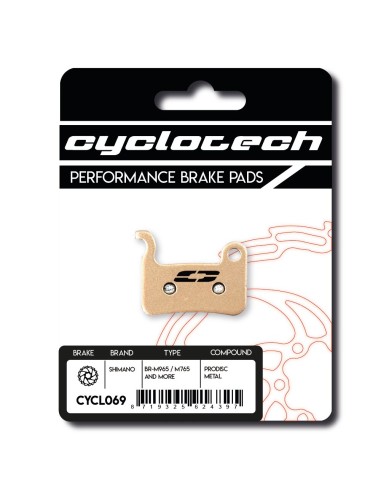 Cyclotech schijfremblok Prodisc Metal Shimano XT
