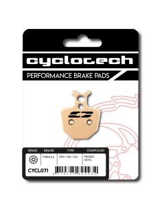 Cyclotech schijfremblok Prodisc Metal Formula Oro