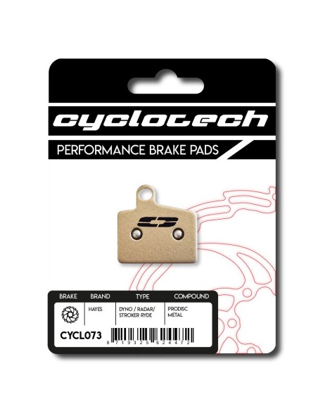 Cyclotech schijfremblok Prodisc Metal Hayes Dyno