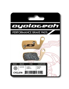 Cyclotech schijfremblok Prodisc Metal Magura Marta