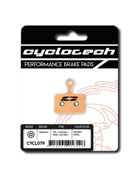 Cyclotech schijfremblok Prodisc Metal Shimano XTR