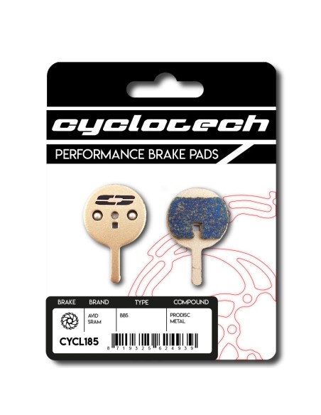 Cyclotech schijfremblok Prodisc Metal Avid BB5