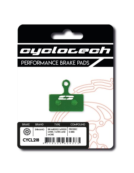 Cyclotech schijfremblok Prodisc E-bike Shimano XT