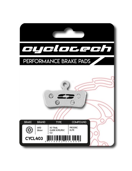 Cyclotech schijfremblok Prodisc Elite Sram G2