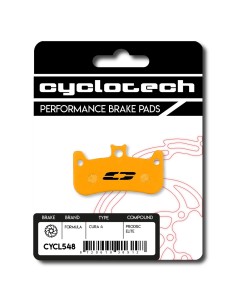 Cyclotech schijfremblok Prodisc Ceramic Formula Cura