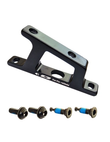Cyclotech adapter Flatmount Voorvork 140 mm naar 180 mm