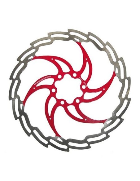 Cyclotech remschijf Prodisc Ninja 180 mm, rood