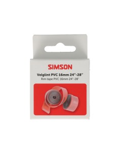 Simson velglint 24/28 inch 16mm pvc strong