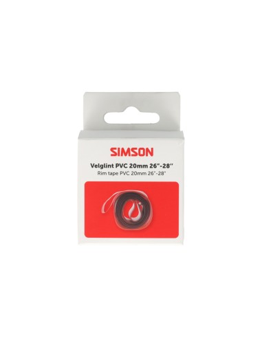 Simson velglint 24/28 inch 20mm pvc strong