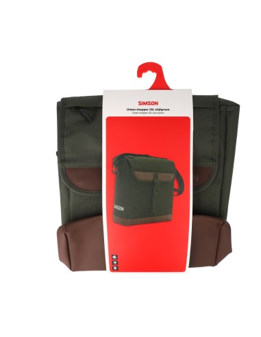 Simson fietstas enkel Urban olijfgroen 15L