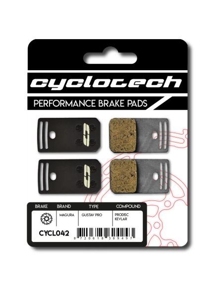 Cyclotech schijfremblok Prodisc Kevlar Magura Gustav Pro