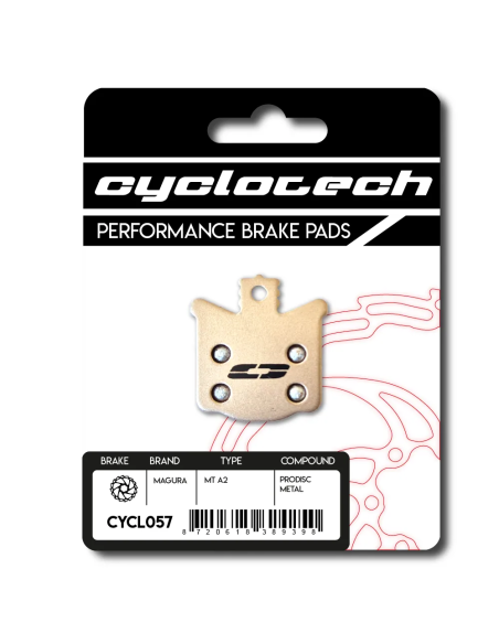Cyclotech schijfremblok Prodisc Metal Magura MT A2
