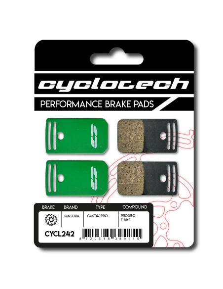 Cyclotech schijfremblok Prodisc E-bike Magura Gustav Pro