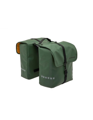 New Looxs fietstas dubbel Odense green MIK 2.0 39L