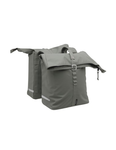 New Looxs fietstas dubbel Cantos groen 36L