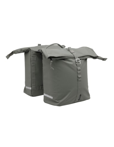 New Looxs fietstas dubbel Cantos groen MIK 36L