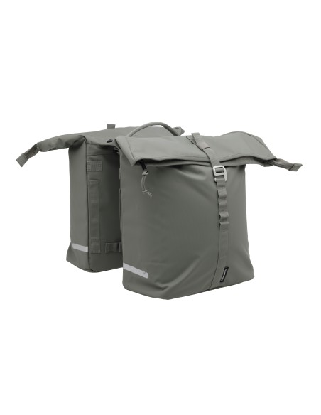 New Looxs fietstas dubbel Cantos groen MIK 36L