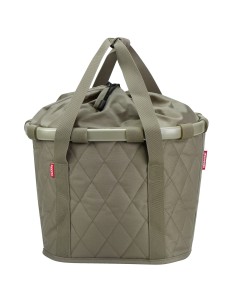 Klickfix Reisenthel mandtas 15L ruit olijf