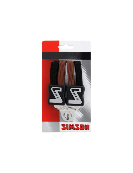 Simson snelbinder strong zwart/bruin