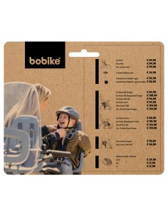 Bobike prijskaart kinderzitjes