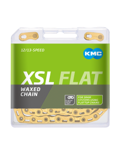 KMC ketting X Flattop SL SRAM 126s waxed gold