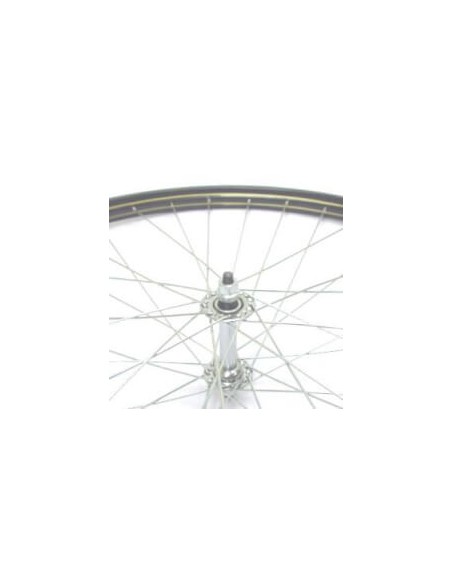 Roland voorwiel 28 x 1 1/2 vast zwart zink spk