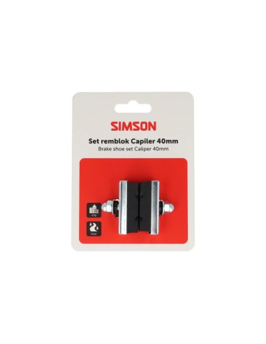 Simson remblok knijprem capiler 40mm
