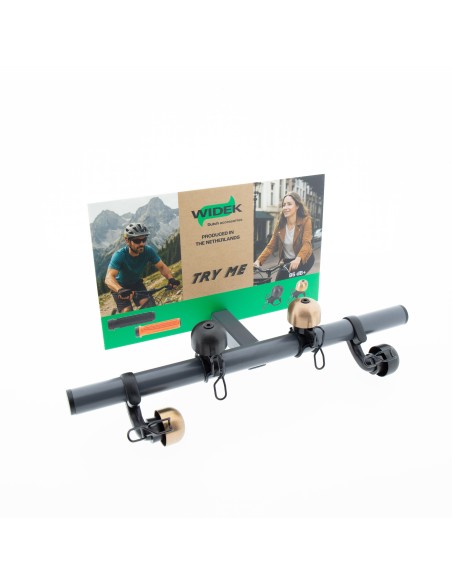 Widek presentatiebeugel Fietsbel perfo/slatwall